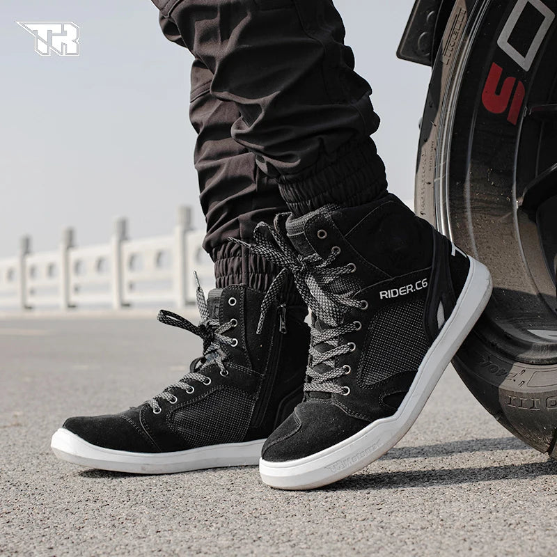 Motorcycle Boots Breathable Off-road Fall Protection