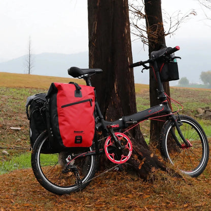 Bicycle Bag Waterproof 25-27L Rear Rack Tail Seat Trunk Bag
