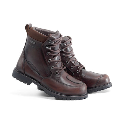 Men's Leather Cowhide Off-road Motorcycle Boots