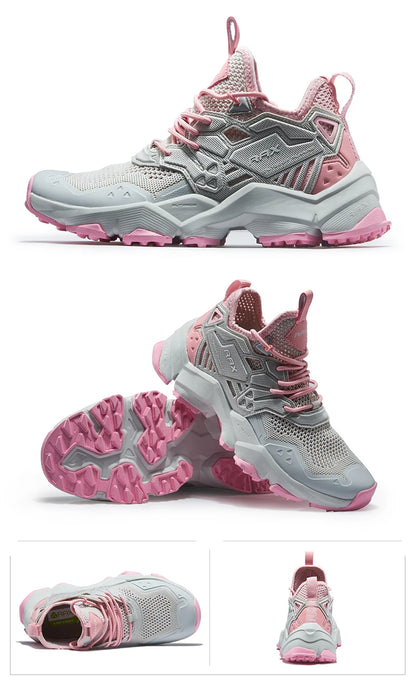 Men/Women Outdoor Hiking Shoes Leather Non-slip Breathable Climbing Trekking Hiking Sneakers