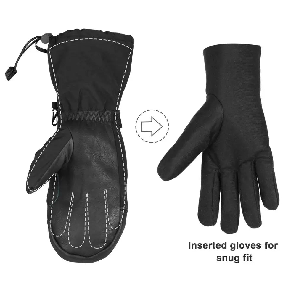 Long Gloves Snowboard Snowmobile Skiing