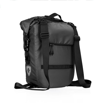 Bike Pannier Bag 20l Waterproof Cycling Shoulder Bag Backpack