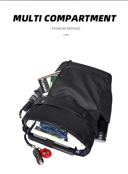 Large Capacity Roll Top Travel Backpack