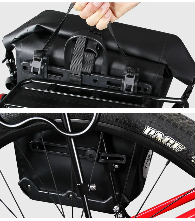 Bicycle Rear Rack Waterproof Pannier Bag