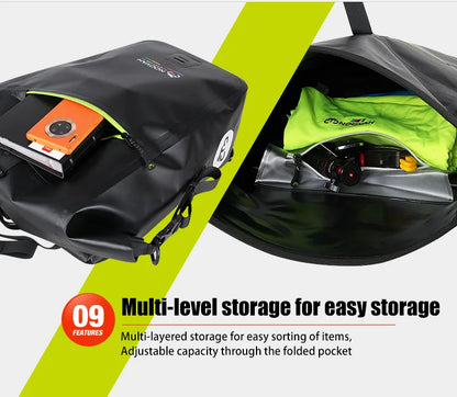 Bicycle Rear Rack Waterproof Pannier Bag