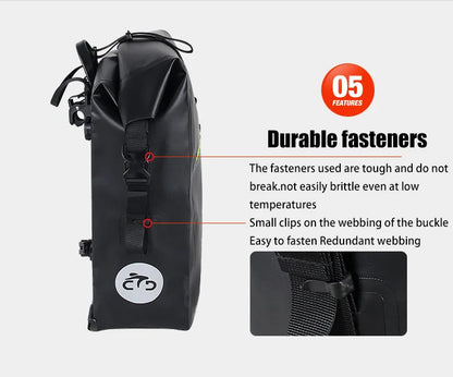 Bicycle Rear Rack Waterproof Pannier Bag