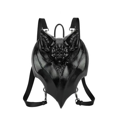🎃🦇 Halloween Girl Gothic Bat Shaped Backpack Handbag