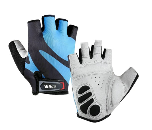 Half Finger Cycling Gloves Anti Slip Wear-resistant Breathable Comfortable Bicycle Gloves