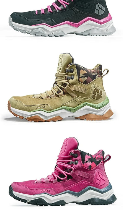 Men/Women Hiking Boots Waterproof  Lightweight Mountain Climbing Boots Antislip Outdoor Sports Shoes