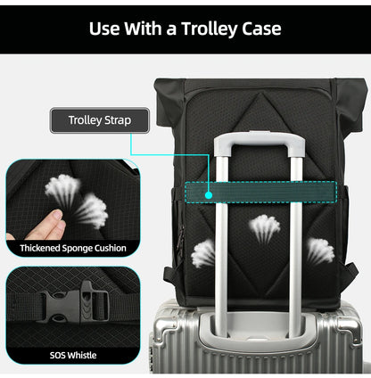 Multifunction Expandable Travel Backpack