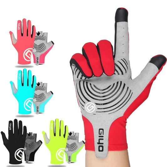 Bicycle Gloves Wind Breaking Full & Half Finger Touch Screen Anti-slip
